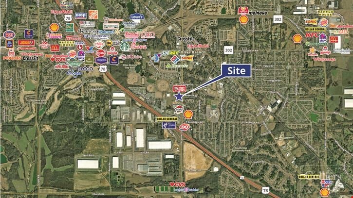 Development Opportunity in Olive Branch, MS