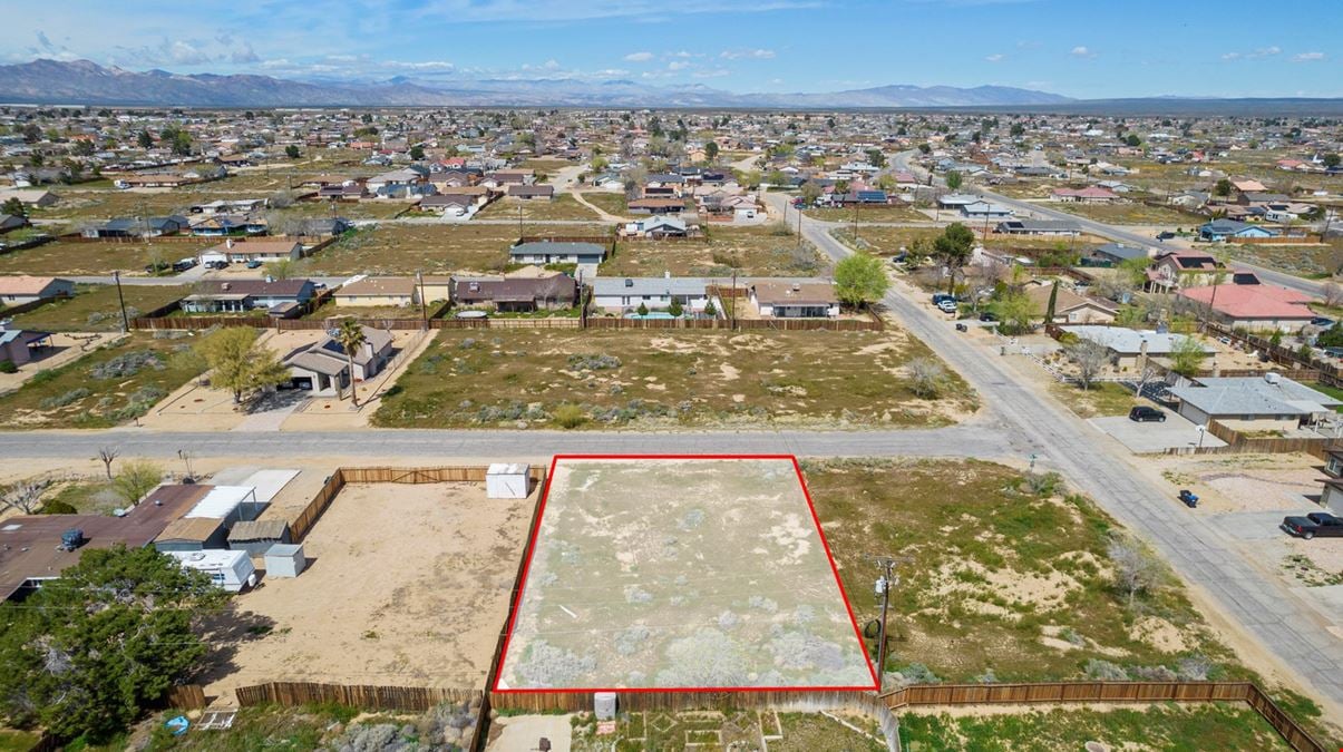 ±0.21 Acres of Level Land in California City