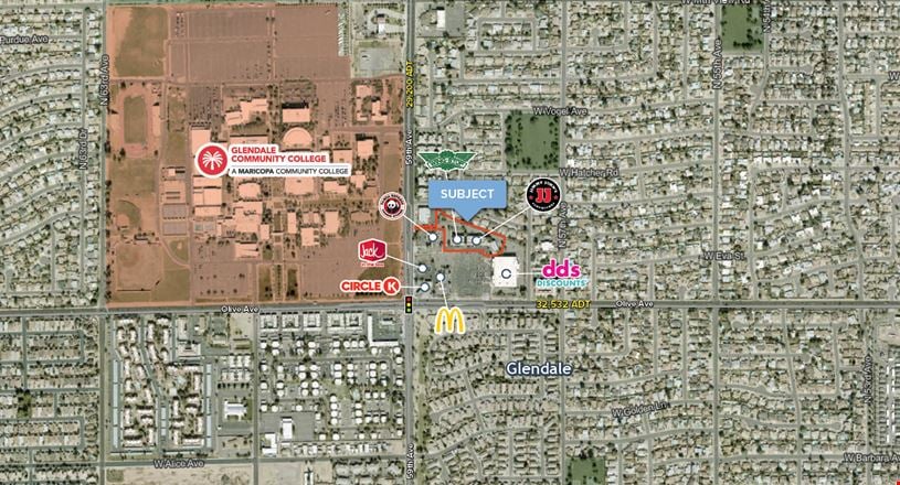 Preview of Retail space for Rent at 5814 West Olive Avenue