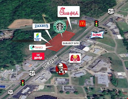 Preview of commercial space at  U.S. 51
