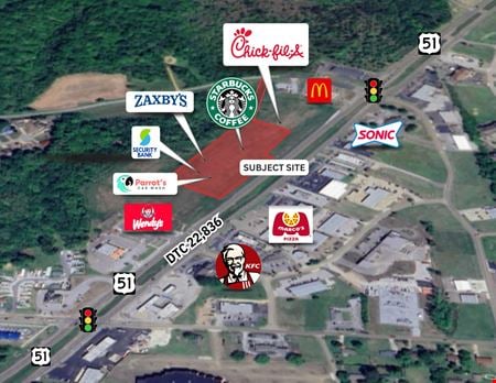 Preview of commercial space at  U.S. 51