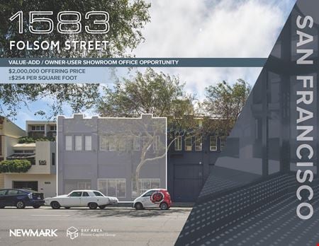 Preview of Office space for Sale at 1583 Folsom Street