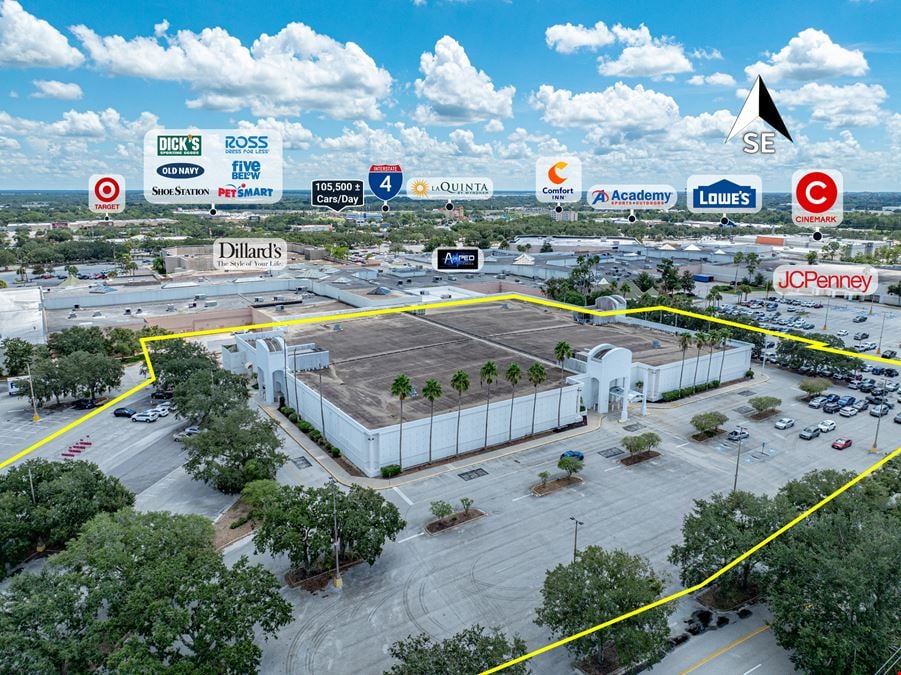 Big Box Retail Space at Lakeland Square Mall