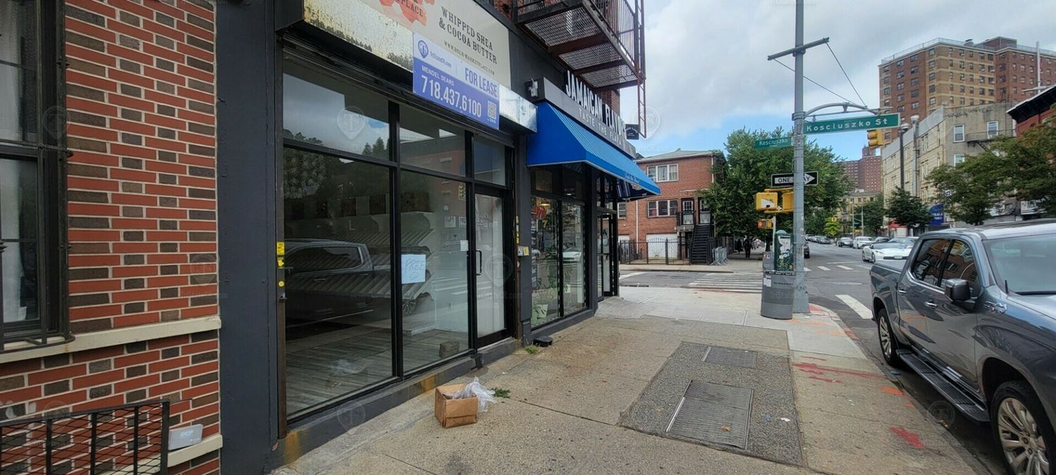 700 SF | 186 Marcus Garvey Blvd | Newly Renovated Retail Space With Glass Frontage & HVAC For Lease