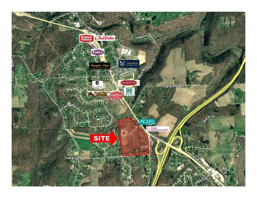 31+ Acres Commercial Land