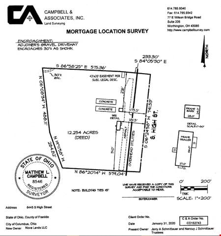 Preview of VacantLand space for Rent at 6445 S High Street