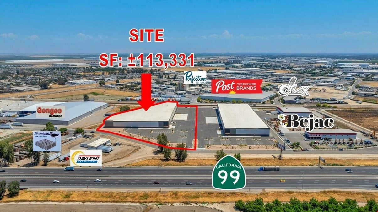Brand New Concrete Tilt Up Industrial Buildings in Visalia's Industrial Park