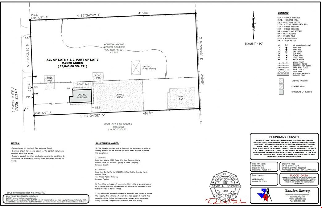 4414 Oates Rd, Houston Ground Lease