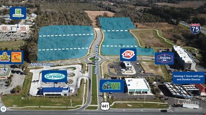 HighPoint Crossing Lots - 15900 & 16000 Block NW 163rd Lane, Alachua, FL 32615 - Six 2± Acre Lots for Sale