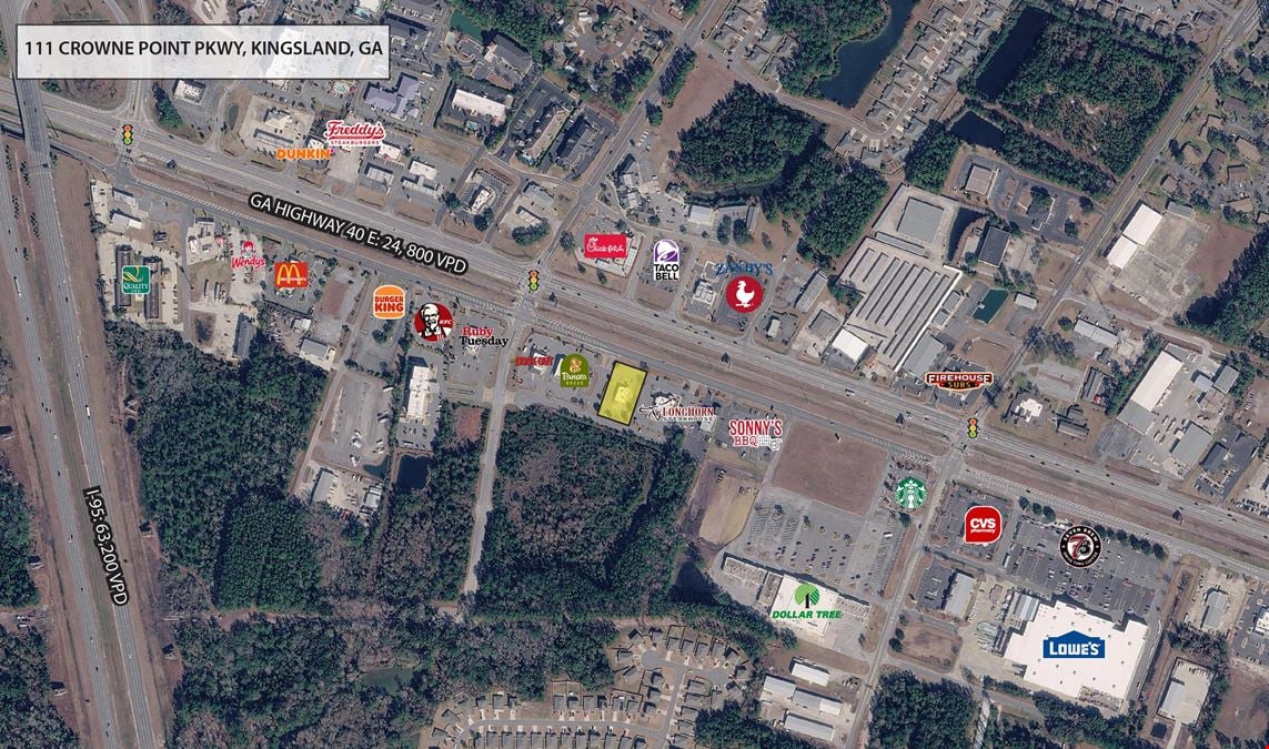Former Captain D's - Kingsland, GA