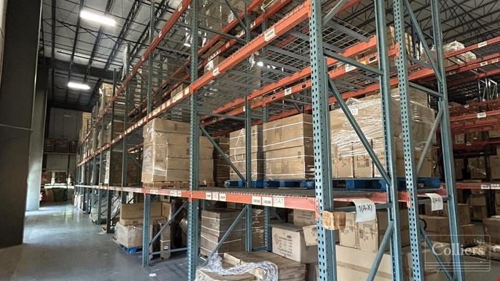 37,000 SF Available | Fully Climate Controlled Warehouse