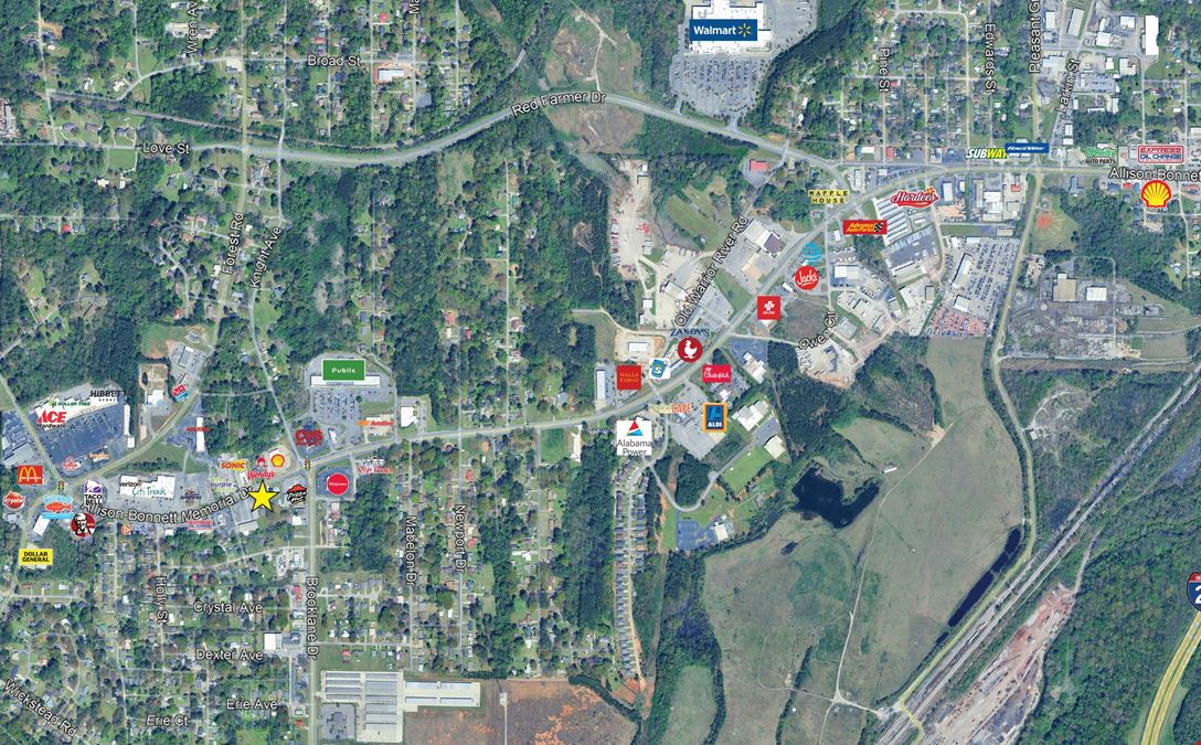 Hueytown, AL - Outparcel Available