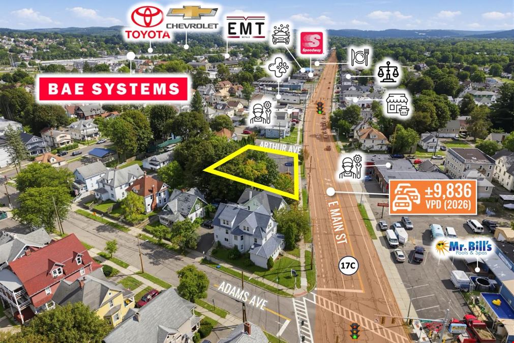 REIT SALE | Former Eye Care Office | 10K VPD | Binghamton MSA