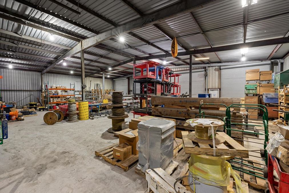 11,450 SF Industrial Flex + 4,700 SF Secured Shop