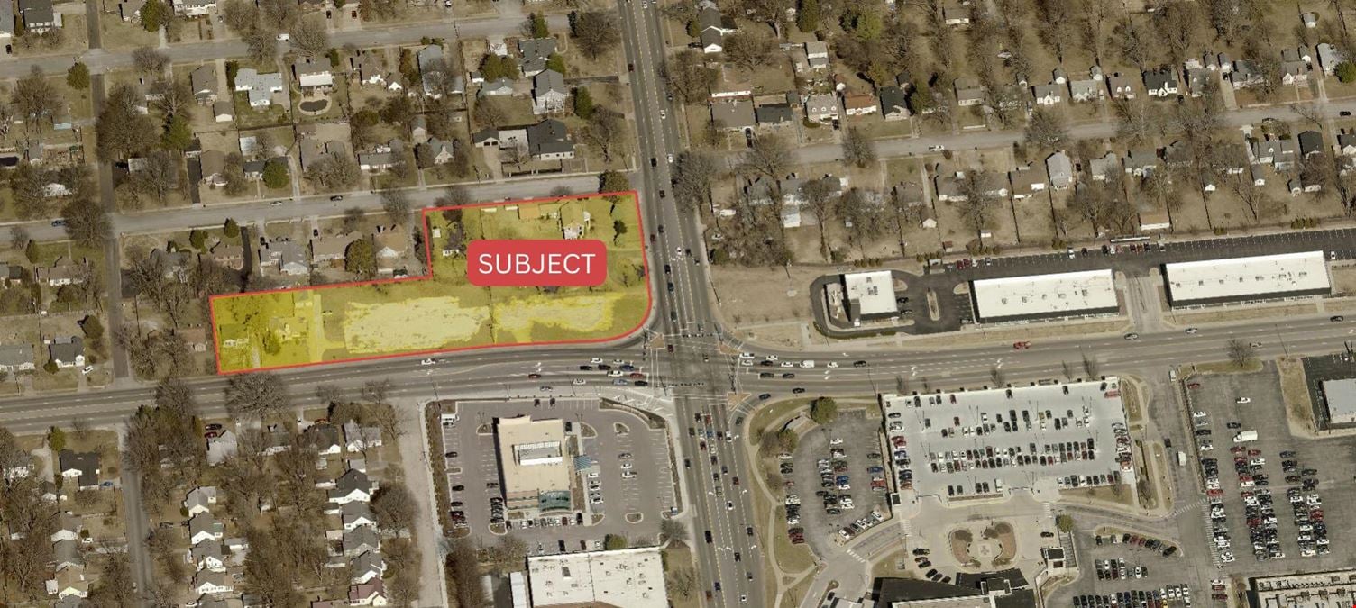 2.7 ACRE DEVELOPMENT SITE ON SPRINGFIELD'S PREMIER CORNER