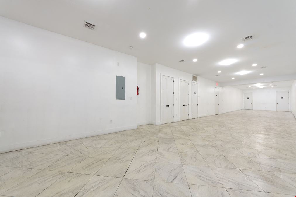 1,500 SF | 1440 Fulton Street | Bed-Stuy Renovated Vanilla Box Space for Lease