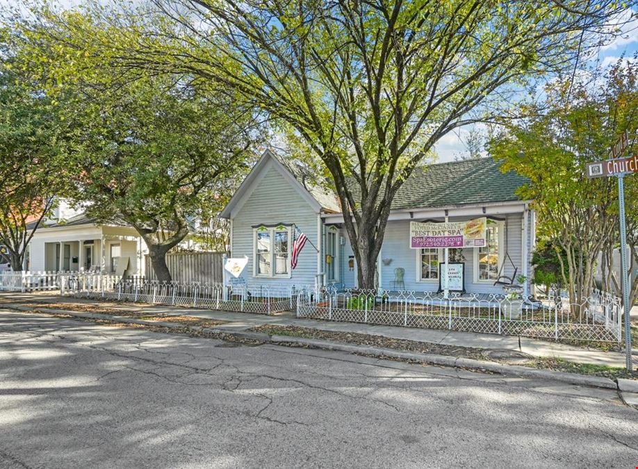 Historic Retail Building for Sale in McKinney