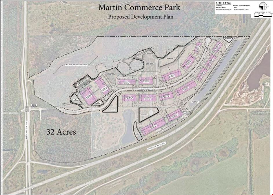 SW Martin Highway & I-95 - 32.71 Acres