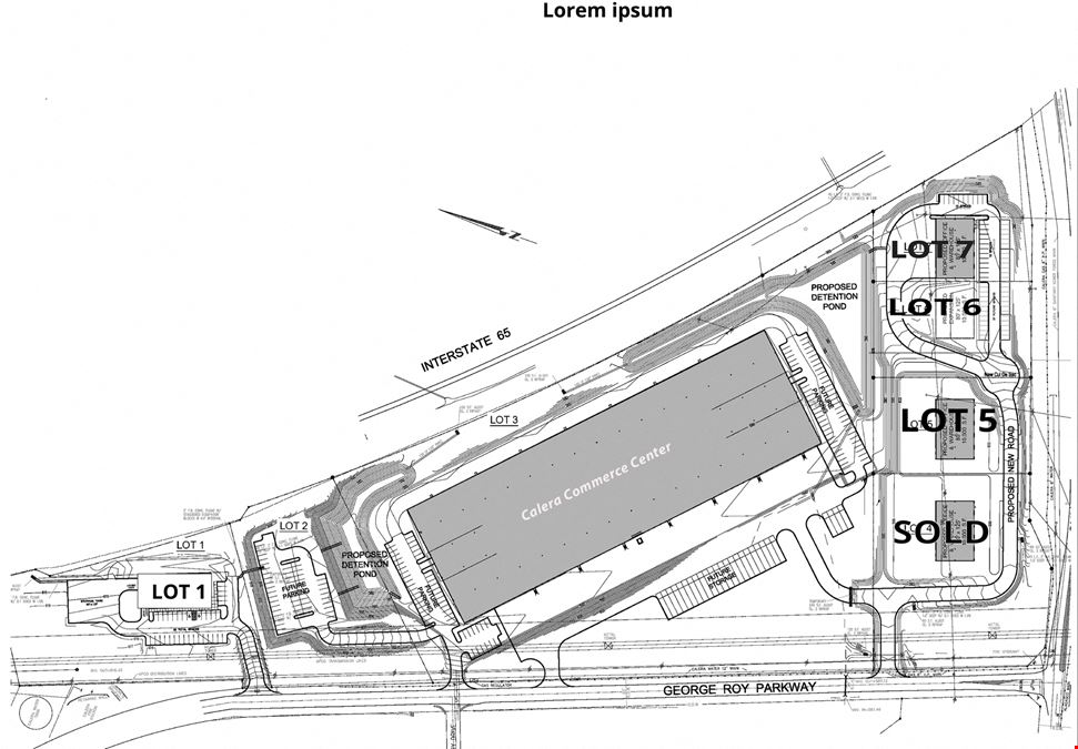Calera Commerce Park Development Lots