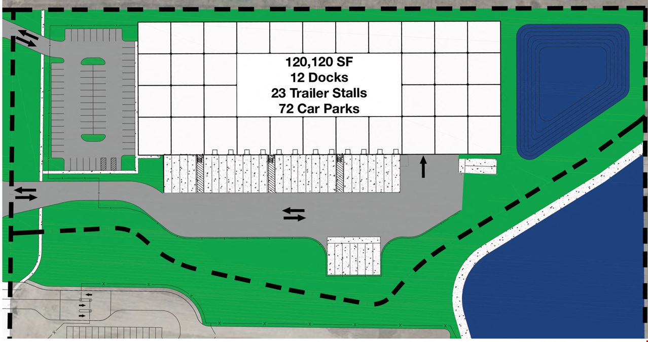 Romulus, MI - Shovel Ready Build to Suit Site