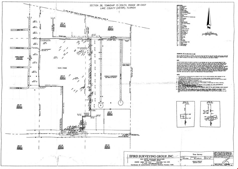 +/- 17 Acres - Astor, Florida - 52 Home Sites