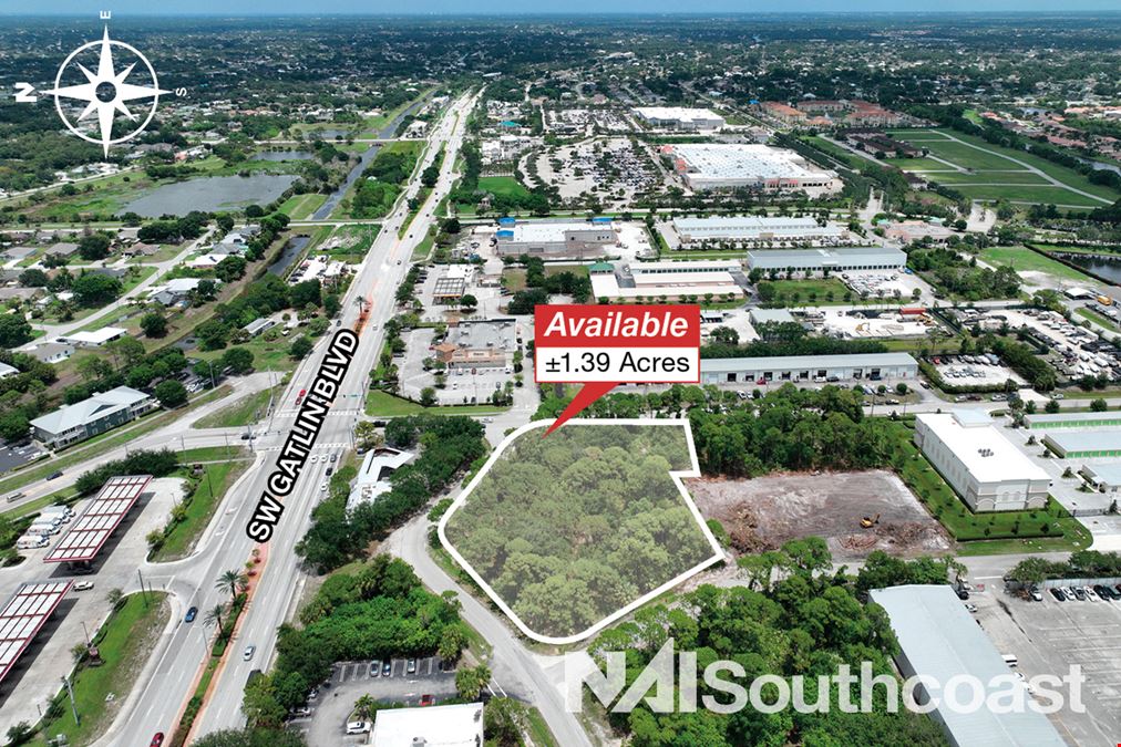 ±1.39-Acre Service Commercial Corner