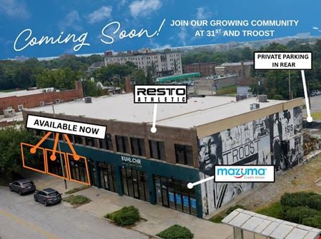 Preview of Retail space for Rent at 3112-3116 Troost Avenue