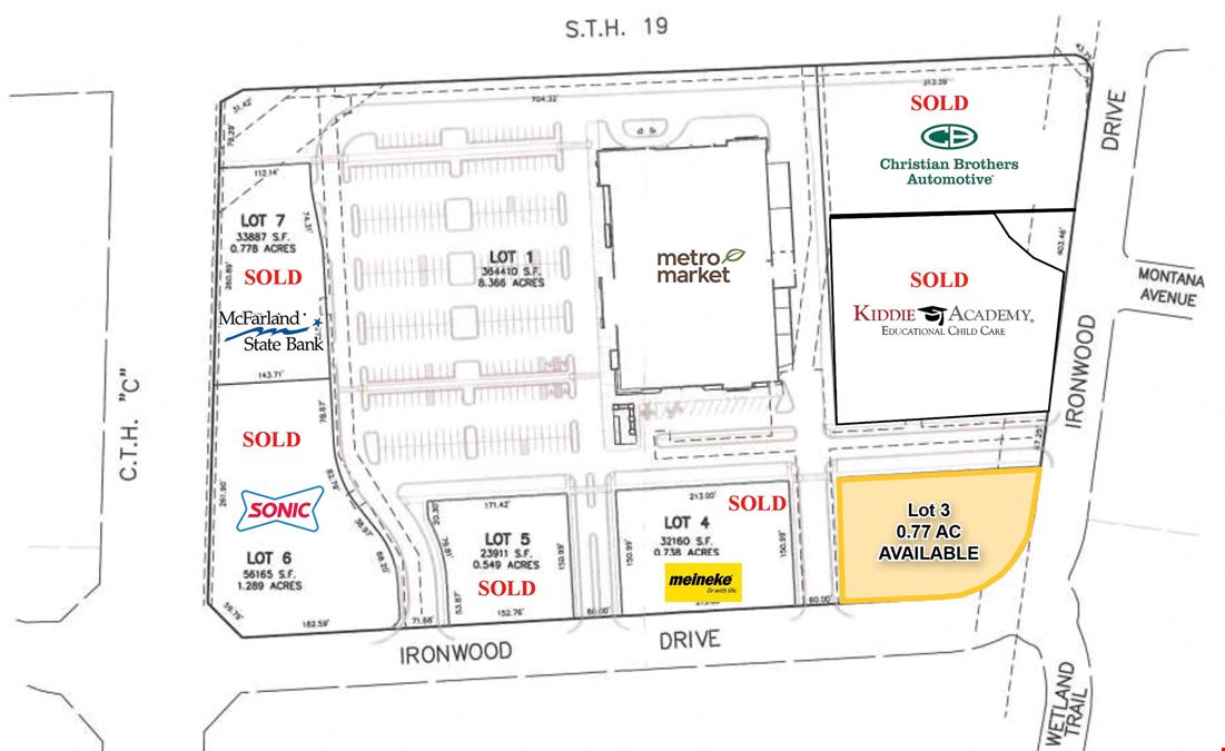 Prairie Centre Outlots
