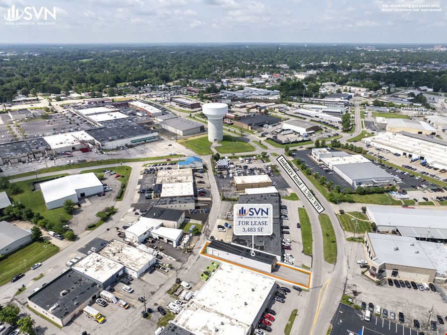 3,483 SF Lexington Industrial Space