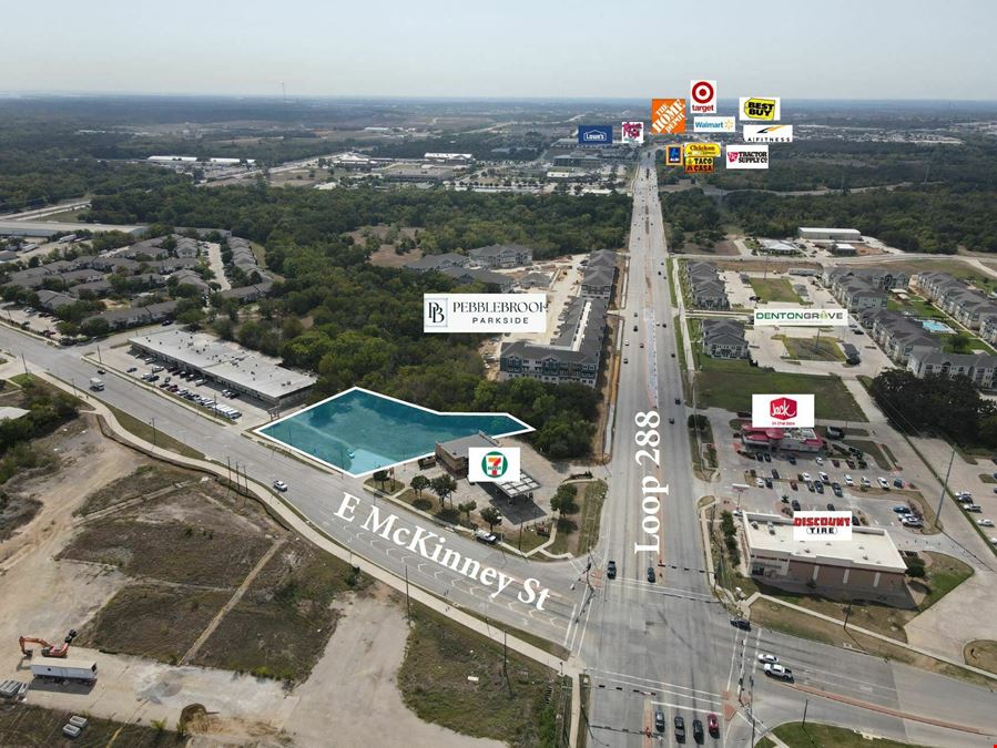 1.15 AC @ E McKinney & Loop 288