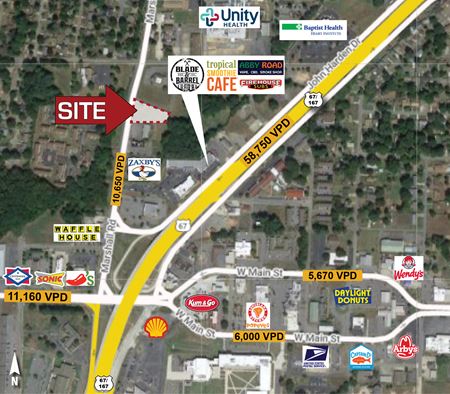 Preview of VacantLand space for Sale at Marshall Rd