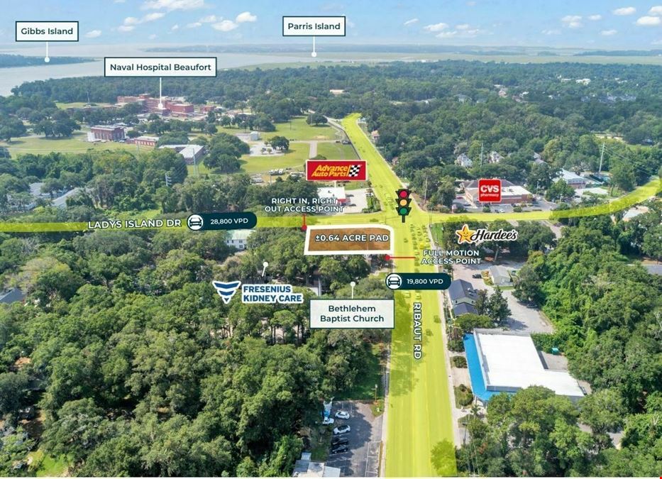 ±0.64 Acre Pad | Ready Signalized Corner