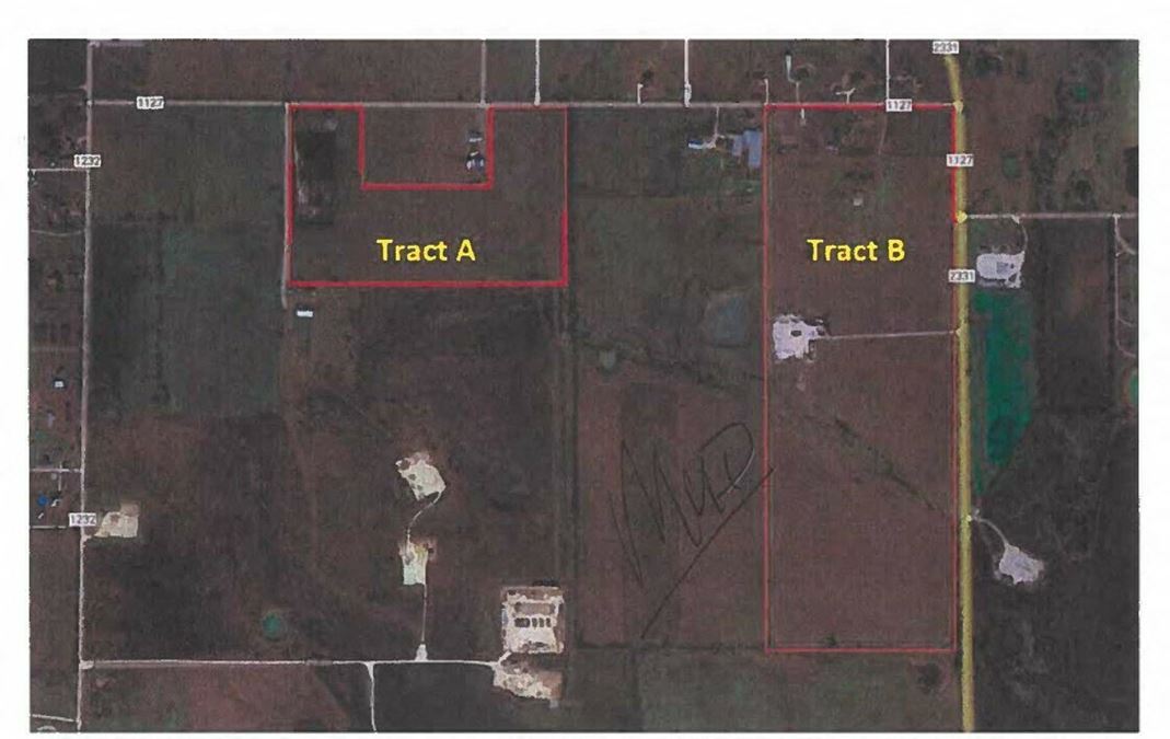 PRICE IMPROVEMENT - 2 Tracts For Sale Godley, TX