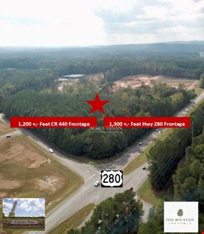 Hwy 280 at Co Rd 440