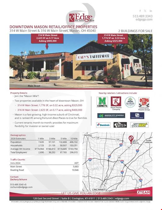 314 & 316 W Main St