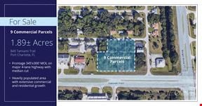 1.89± Acres - 9 Commercial Parcels - Port Charlotte