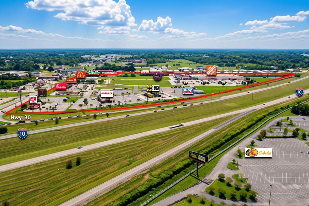 Cajun Crossroads Development on Hwy. 30
