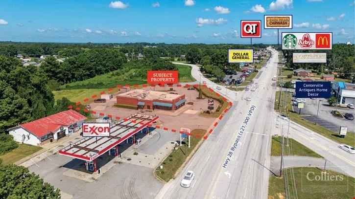 ±5,100-SF Restaurant Building with Existing Drive-thru in Place