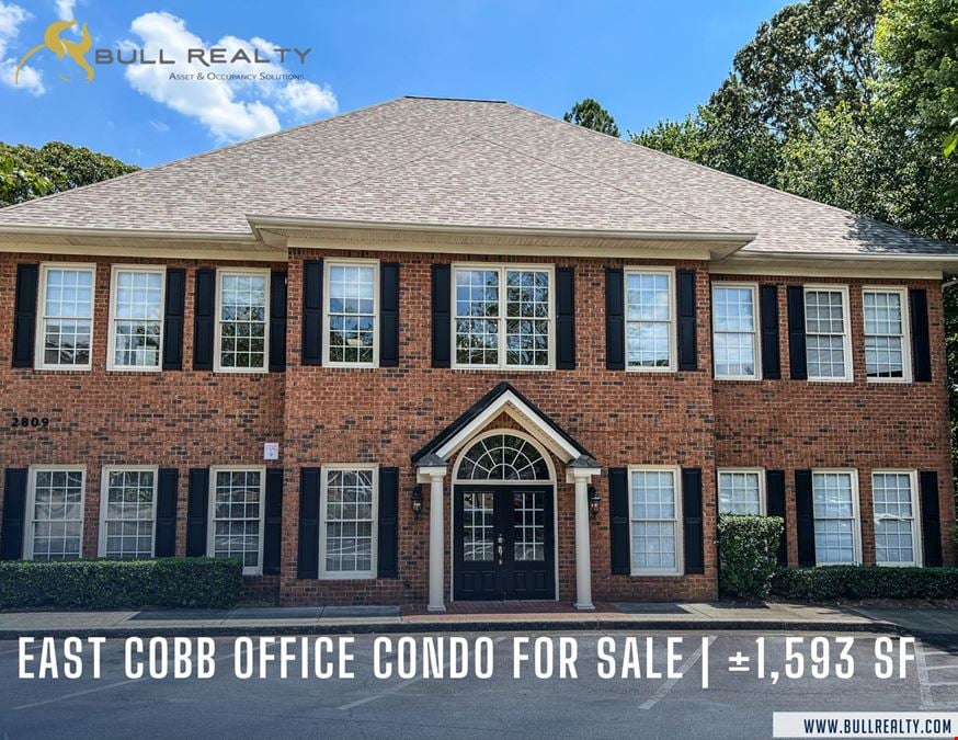 Office Condo in East Cobb | ± 1,593 SF