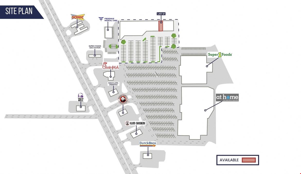 FOR LEASE - Highland Village Shopping Center (1,491 SF)