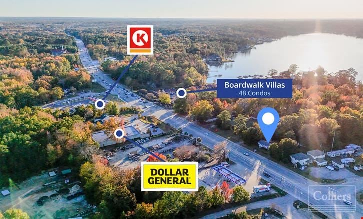 ±1,580-SF Existing Office Building on ±1-Acre Lot Near Lake Murray | Lexington, SC