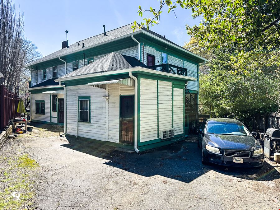 4 Unit Multifamily Minutes from Ponce City Market, Piedmont Park and the Eastside Beltline
