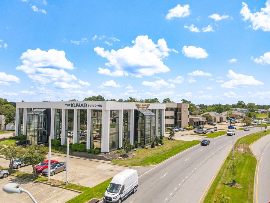 Income Producing Class A Office Building and Adjacent Bank
