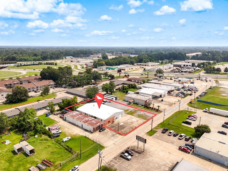 Renovated Office Warehouse with Yard just off Airline Hwy