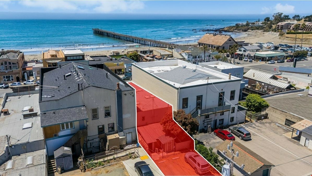 100% Fully Leased: Retail Building in Cayucos, CA