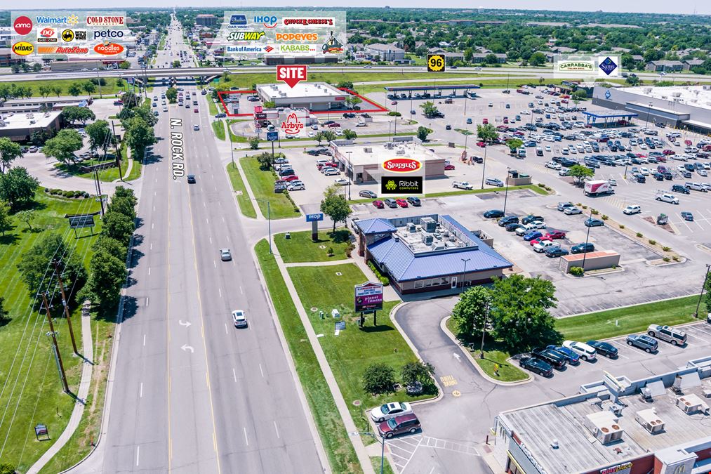 RETAIL OPPORTUNITY AT HWY. K-96 & ROCK ROAD