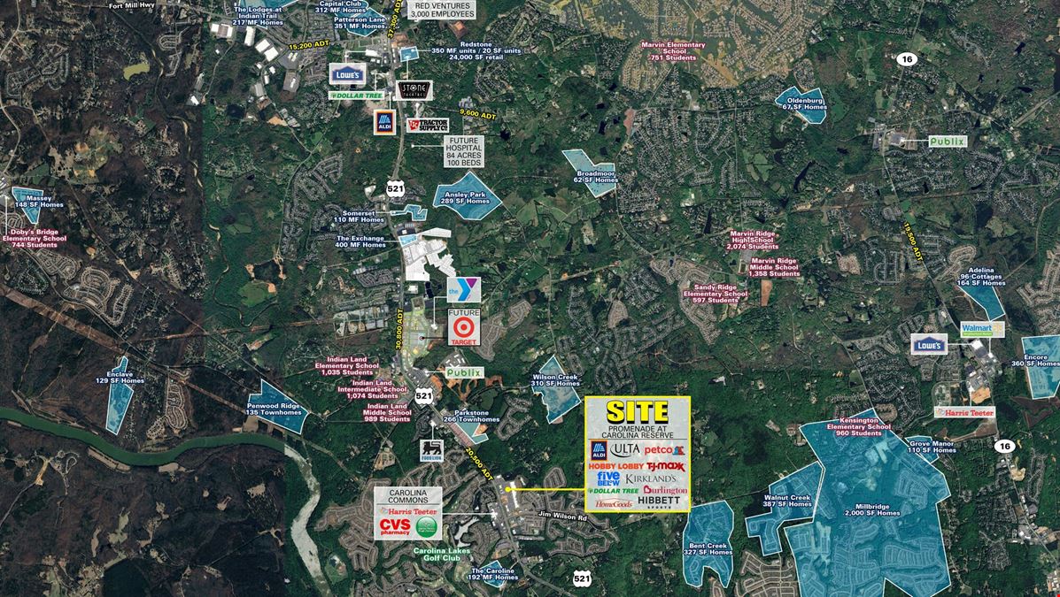 7710 7716 & 7748 7756 Charlotte Hwy, Indian Land, SC 29707