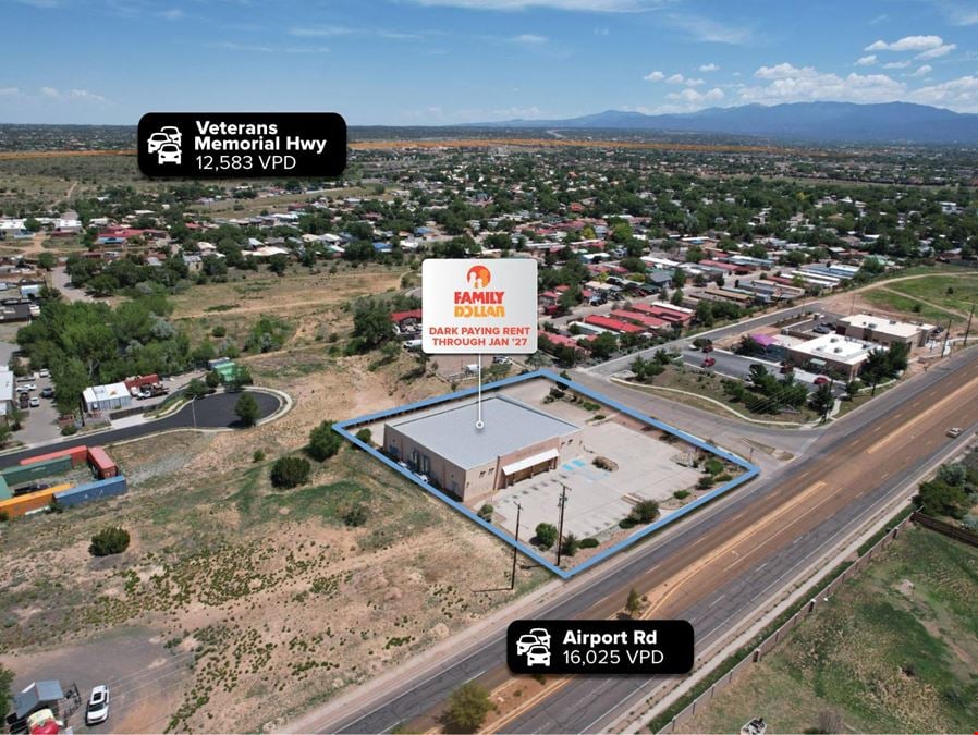 REIT Sale | Family Dollar (Dark) | Santa Fe, NM | Lease Exp. Jan 2027 | $148,071/YR
