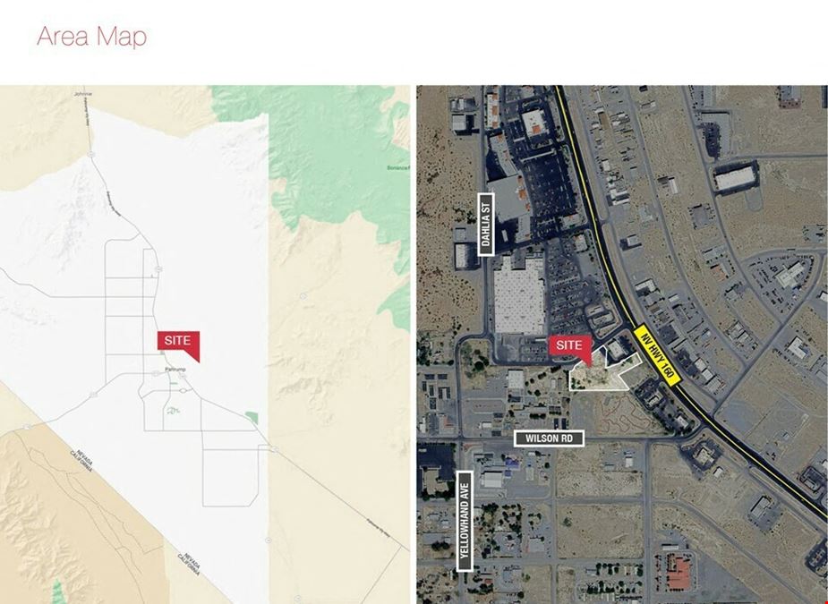 2.1 Acres of Vacant Retail Land at 410 NV HWY 160.
