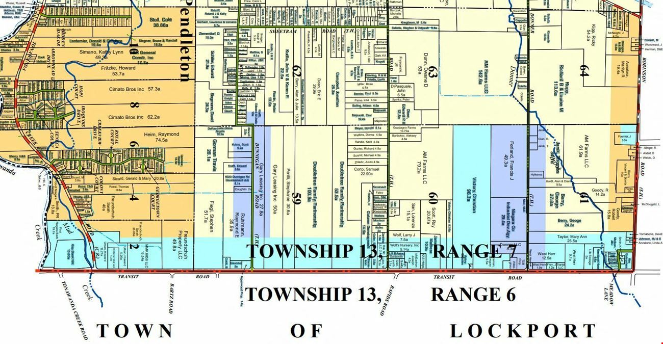 5 Acres up to 115.2+/- Acres Vacant Land